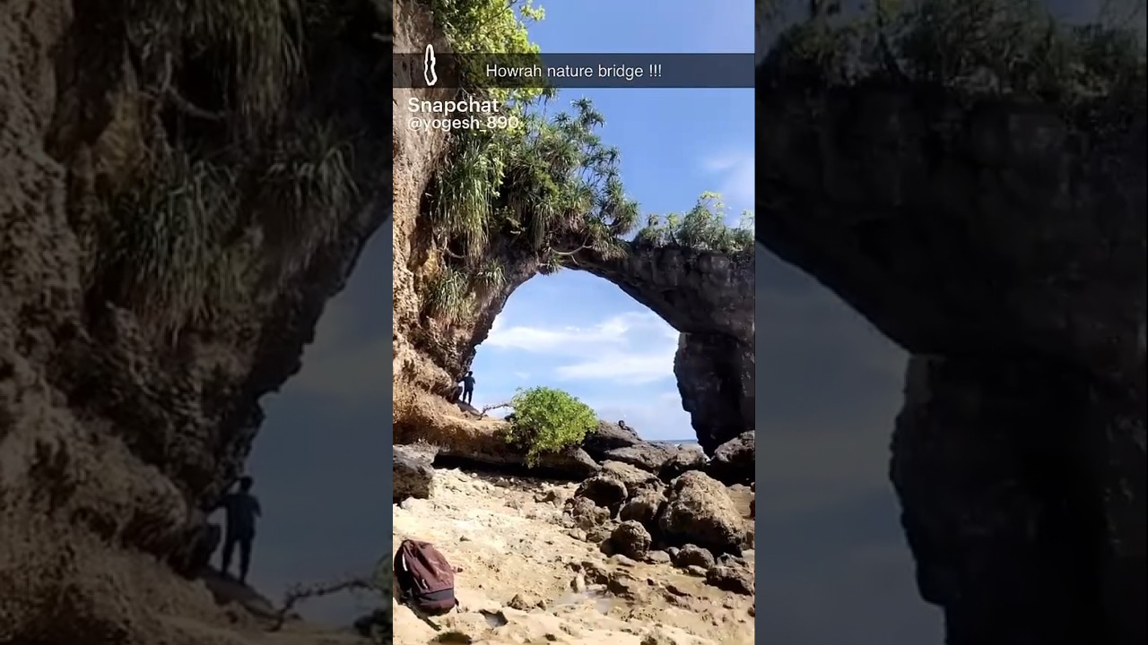 Natural Howrah Bridge in Neil Island, Andaman and Nicobar !!! 
