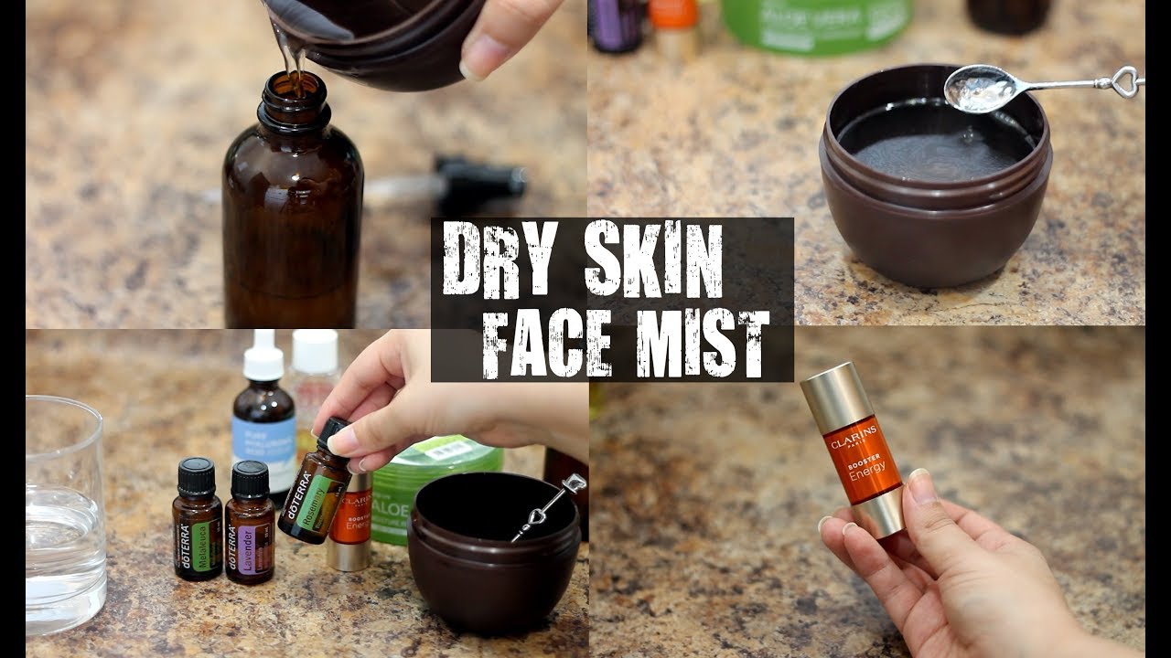 MY AFFORDABLE DIY FACE MIST FOR DRY SKIN with Essential Oils Skincare