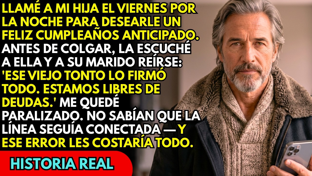 Antes de Colgar, Escuché a Mi Hija Reírse con Su Marido: 