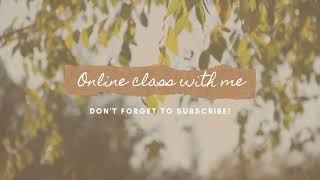 Online class with me in PNU | الدراسة عن بعد جامعة الأميرة نورة