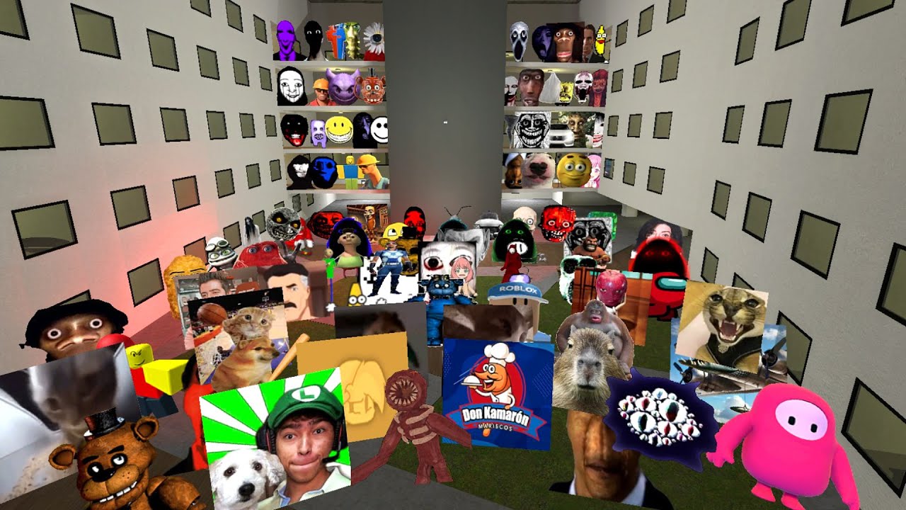 Too Much Nextbots in Liminal Hotel !