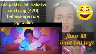 Cikhadun floor 88  reaction (Ada choki) melayang tgk Ni video #floor88 #cikhadun