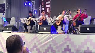 Six times four guitar ensemble ; Thailand Isan Guitar Competition 2019