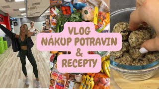 Vlog / nákup potravin / aktin haul / recepty