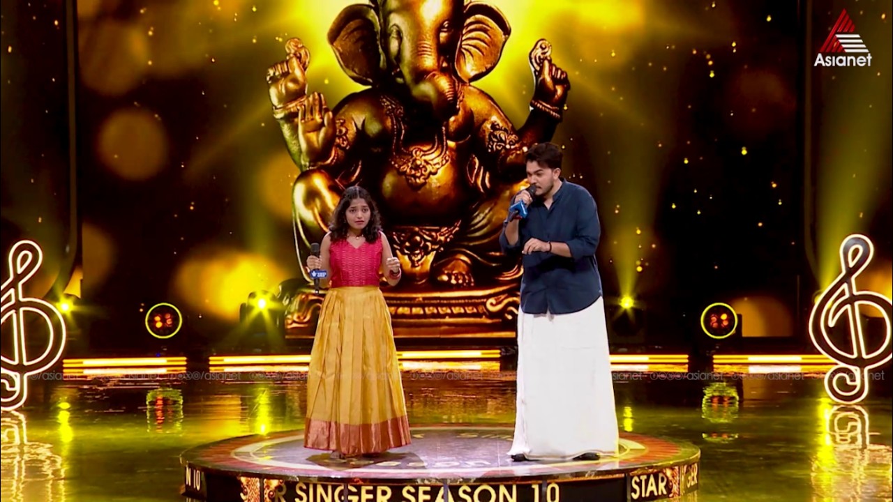 #SS10 മഹാഗണപതിം എന്ന ഗാനവുമായി അർജുനും കൃഷ്ണശ്രീയും