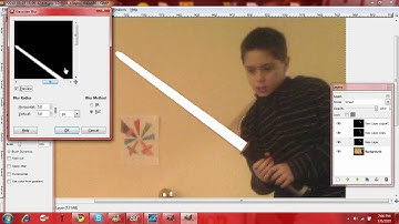 How To Make The Lightsaber Effect in Gimp