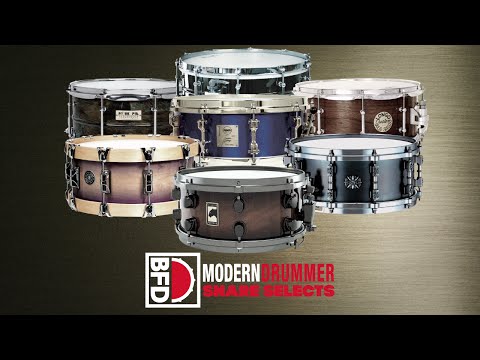 BFD Modern Drummer Snare Selects