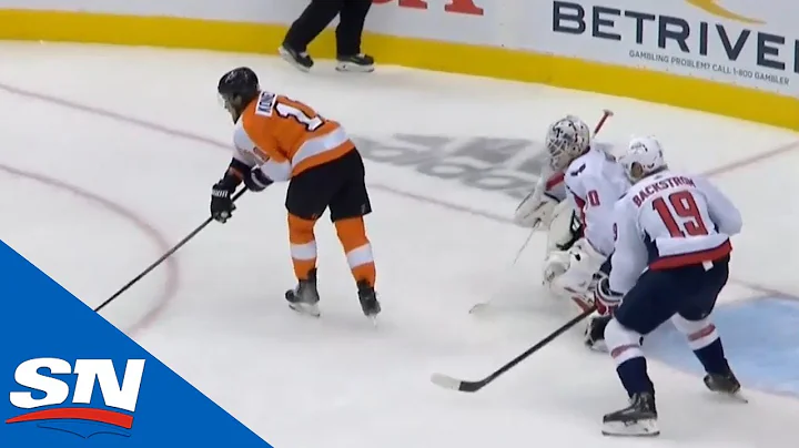 Stellar Pass By Travis Konecny Leads To Easy Goal For Scott Laughton