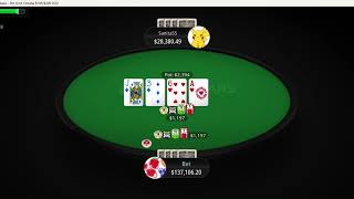 BERRI SWEET vs. Sanita55 - 20k HU PLO - Poker Hands Compilation #302