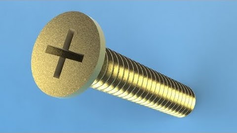 SolidWorks Tutorial- Countersunk,Size AUTO Change,ISO Metric Machine Screw(3D download)