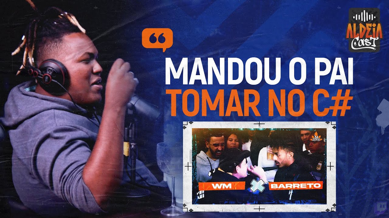 [REACT] (XINGOU O PAI) BARRETO X WM | PRIMEIRA FASE | 280ª Batalha da Aldeia | ALDEIA CAST #79