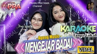 MENGEJAR BADAI (KARAOKE) Tanpa Vocal - duo ageng sefti x indri | Ageng Music