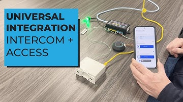 Universal Access Control Integration with Digital Intercom | Icon-Pro + Web Relay Demo