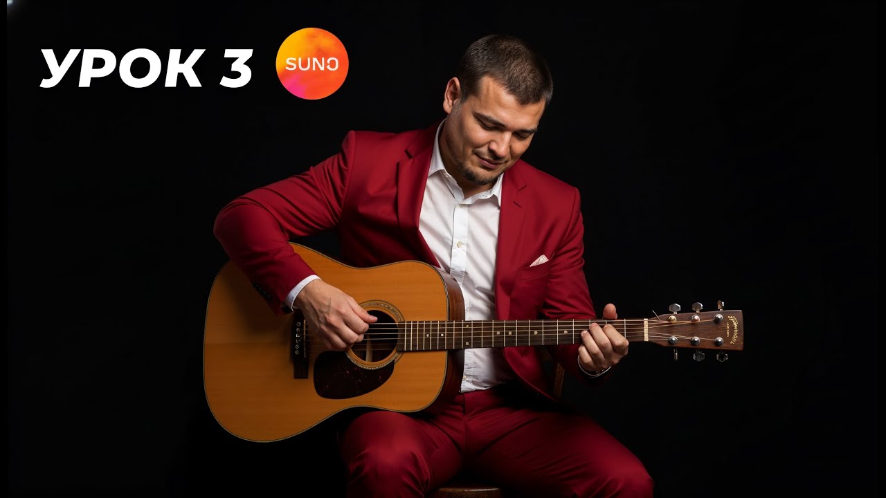 Suno. Генератор музыки. Урок обзор для начинающих. Обучение нейросетям. Урок 3.