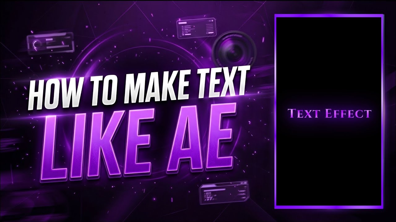 How To Make Trending Text Effect 📈|AlightMotion Tutorial 🗡️|#uxgod1 ...