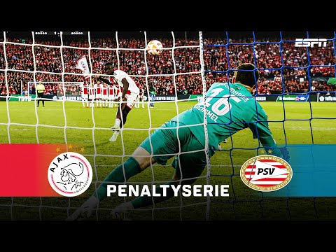 ZENUWSLOPENDE strafschoppenreeks in BEKERFINALE ?? | Samenvatting Ajax - PSV | TOTO KNVB Beker