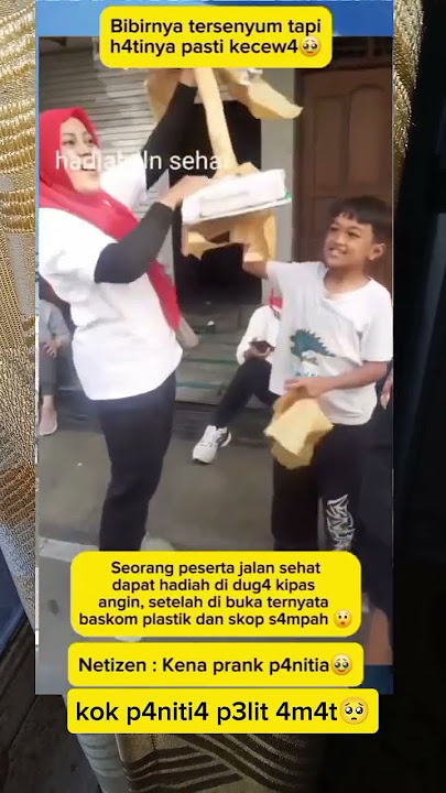 kna pr4nk p4niti4 dikir4 h4di4hny4 besar ternyata 🥲 #fypviral #trendingshorts #17agustus
