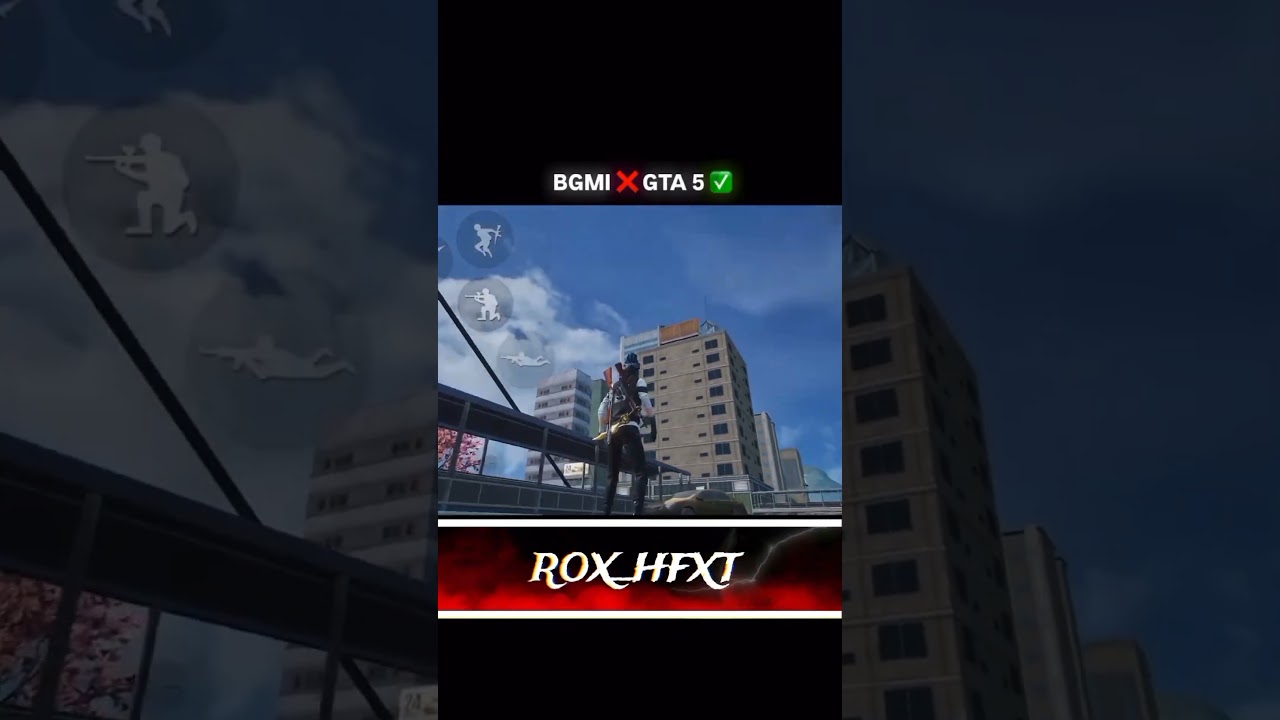 BGMI ❌ GTA 5 ✅