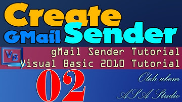 Visual Basic 2010 Tutorial, Create GMail Sender, 2, Adding Send Function
