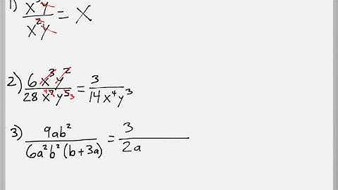 Math 119 : 7.1 #1, #2, #3 (Intermediate Algebra Tutorial : Multiply & Dividing Rational Expressions)