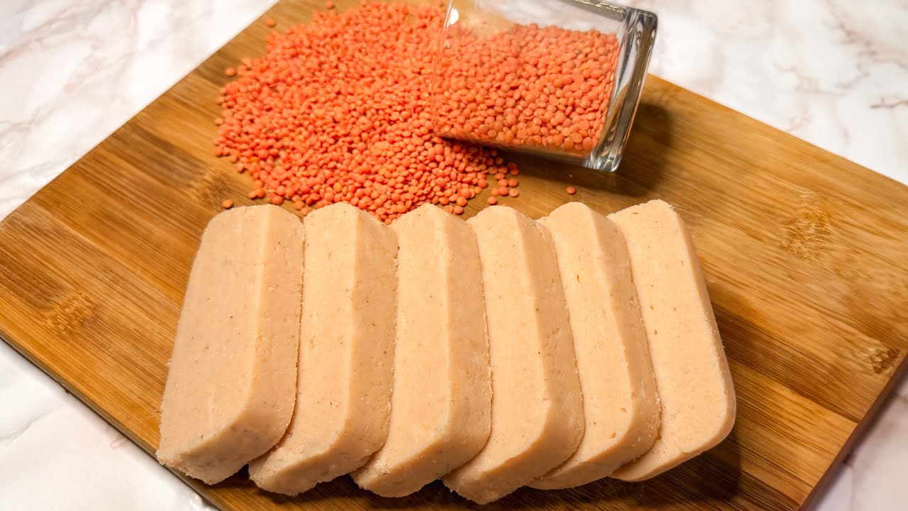 Домашний сыр без молока! Всего 1 стакан чечевицы — просто и полезно!