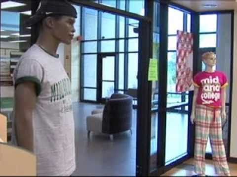 Midland College Bookstore Hosts Name the Mannequin...