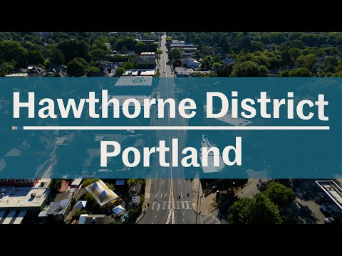 Video: Okrožje Hawthorne v Portlandu v Oregonu