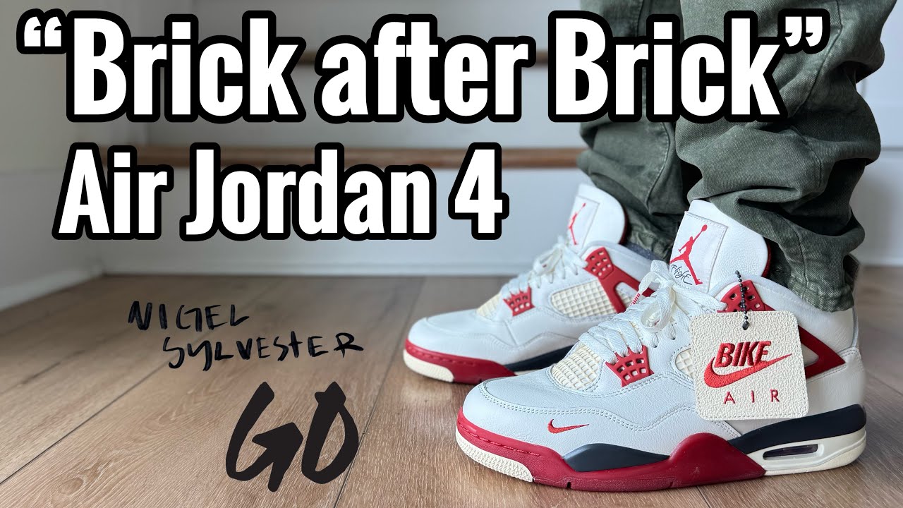 Air Jordan 4 x Nigel Sylvester “Brick After Brick” Review & On 