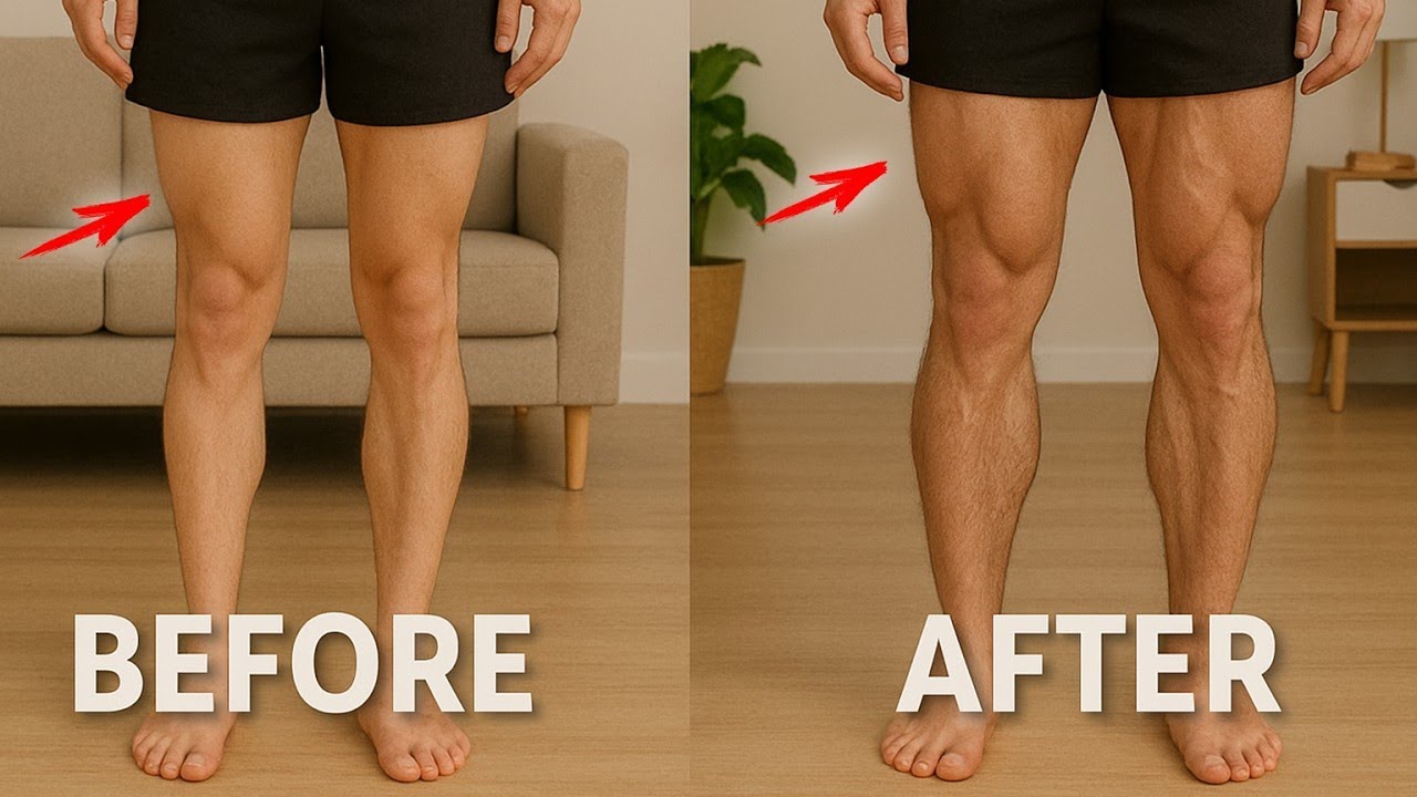 Legs & Glutes Workout at Home | No Equipment Needed! - YouTube
