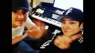 EXO cover chanyeol y D.O (love yourself-justin bieber)
