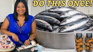 Stop Cooking Mackerel Every Time… Do This ONCE Instead for Months!
