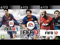 FIFA 14 Vs 13 Vs 12 PS3