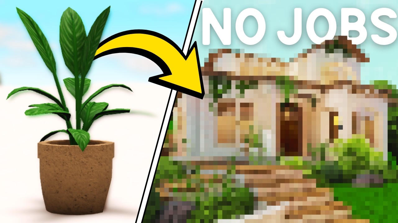 Building a Bloxburg House WITHOUT Working