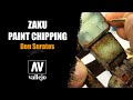 Zaku  paint chipping by don suratos