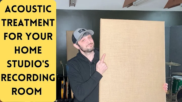 Acoustically Treating Your Home Studio's Recording Room