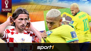 WM 2022: Kann Kroatien Neymar & Co. stoppen? | SPORT1 - Viertelfinale Preview