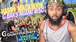 AND...ITS A FREESTYLE! | Harry Mack Guerrilla Bars 50 Miami | FIRST REACTION!
