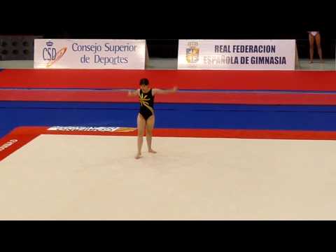 Caltoe (Cristina MJ) - Suelo - Campeonato de Espaa...