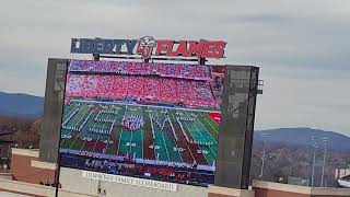 Liberty University SOTM Marching band Veteran's Day Tribute 2025