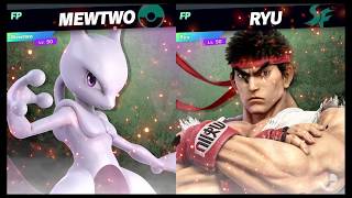 Super Smash Bros Ultimate Amiibo Fights   Request #7773 Mewtwo vs Ryu