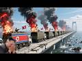 April 5, 2026! North Korean Ammunition Supply Convoy DESTROYED by US at Bridge - Arma 3