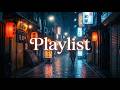 🏮 도쿄 뒷골목 이자카야 | 비 오는 밤 따뜻한 로파이 R&B | 일본어 플레이리스트 | Tokyo Back Alley Night | 1 Hour Japanese Lo-fi