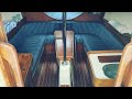 Montage of Kelt 850 Sailboat cabin refurbish