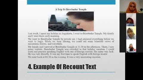 Microteaching Mid-term "Recount Text" by Erin Safitri (21713030)