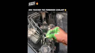 Mechanic Discovers Forbidden Liquid