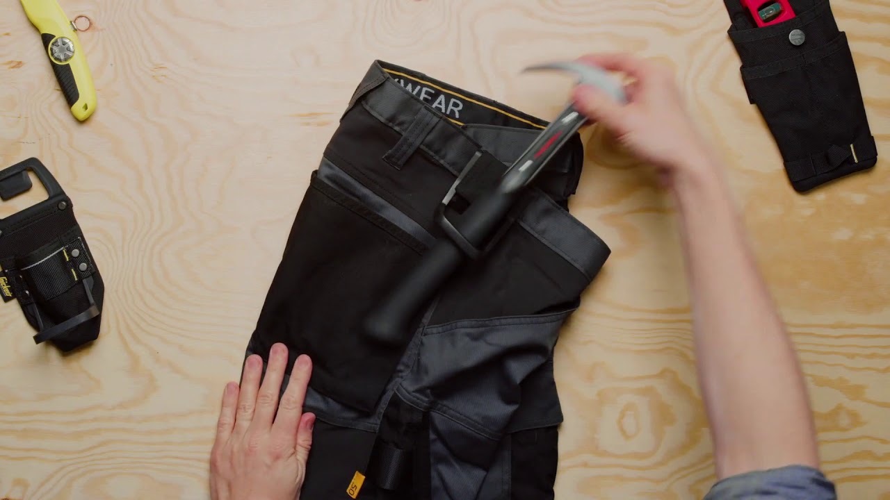 Snickers 9082 Support Marteau Métal Flexi - Compatible Pantalons Et Gilets Snickers