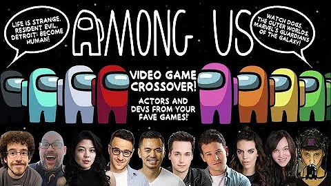 VIDEO GAME CROSSOVER! Video Game Actors and Devs p...