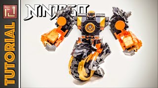 Lower Body Replacement | Cole's Elemental Earth Mech 71806 | LEGO Ninjago MOC