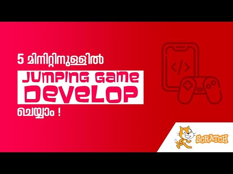 Create a JUMPING GAME with 3 Simple Programming Steps in Malayalam ...