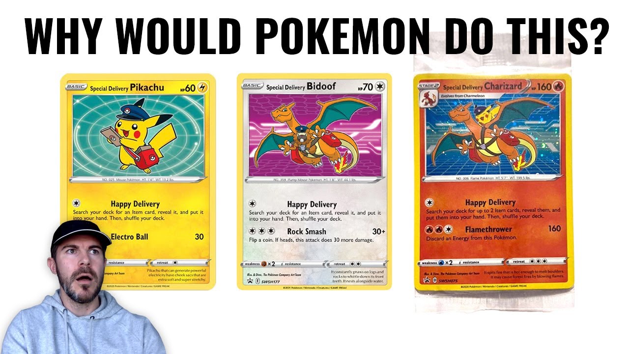 Special Delivery Bidoof! Why would Pokemon do this?